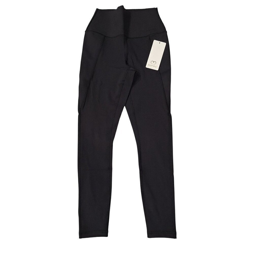 NWT Bootyful Athleisure Yoga Workout Leggings Black/Size XS